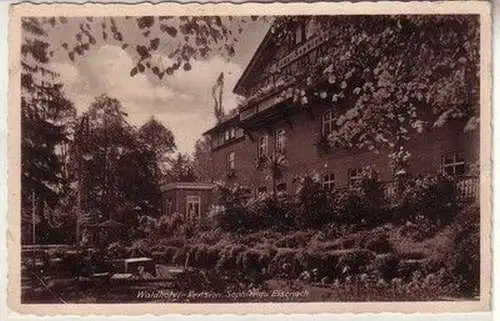 54667 Ak Eisenach Waldhotel Pension Sophienau um 1950