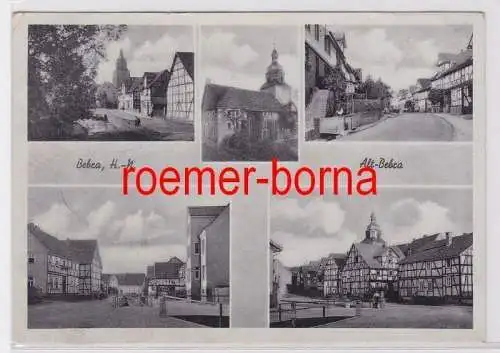 75833 Mehrbild Ak Bebra mit Stadtansichten 1943