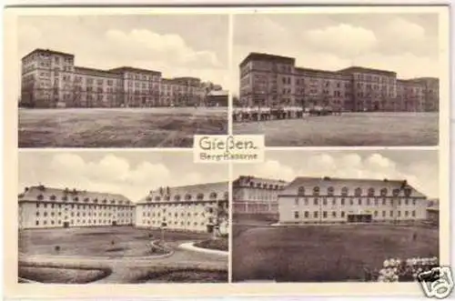 67571 Mehrbild Ak Gießen Berg Kaserne um 1930