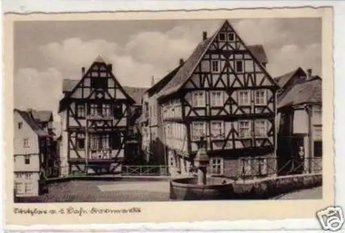 34327 Ak Wetzlar a.d. Lahn, Kornmarkt um 1940