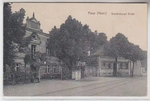 70766 Ak Plaue (Havel) Brandenburger Strasse um 1925