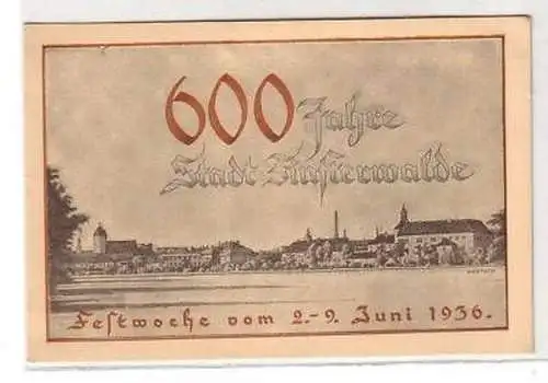 44627 Ak Festwoche 600 Jahre Stadt Finsterwalde 1936