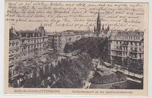 57837 Ak Berlin-Charlottenburg Kurfürstendamm an der Joachimsthalerstraße 1927