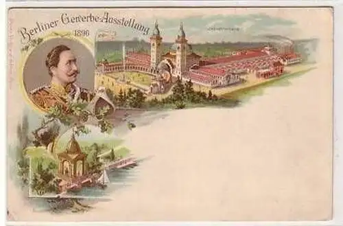 41346 Ak Lithographie Gewerbe Ausstellung Berlin 1896