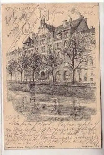 58977 Ak Berlin Gewerkschaftshaus 1901