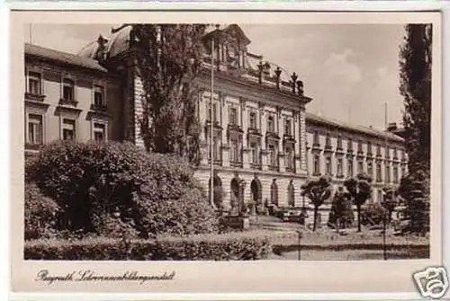 31531 Ak Bayreuth Lehrerinnenbildungsanstalt um 1940