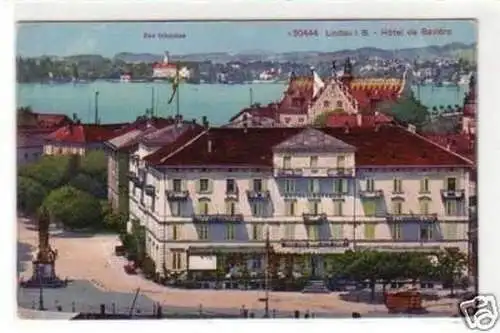 34296 Ak Lindau i.B. Hotel de Bavière um 1920