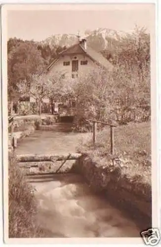 28459 Ak Weißbach bei Bad Reichenhall Gasthaus 1941