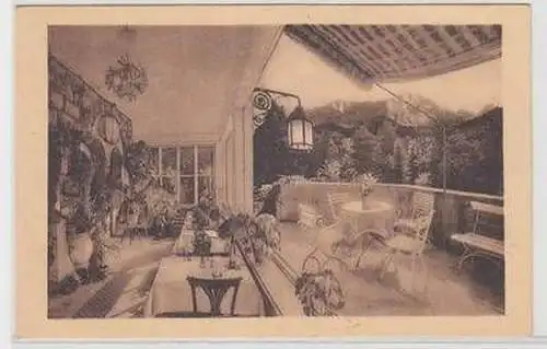 29013 Ak Partenkirchen Hotel Haus Schönblick Inh.F. Stanner um 1930