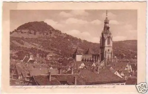 20520 Ak Reutlingen Blick auf die Marienkirche 1944