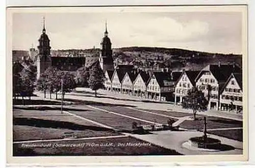 38602 Ak Freudenstadt Schwarzwald Marktplatz 1936