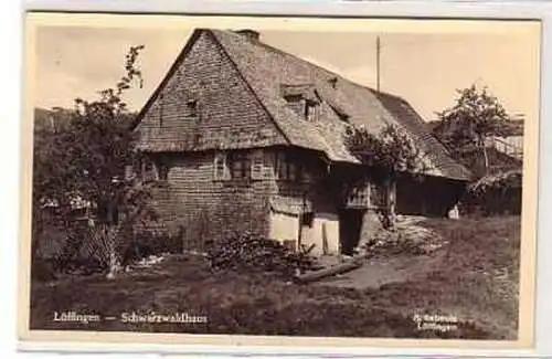 35923 Ak Löffingen Schwarzwaldhaus um 1930