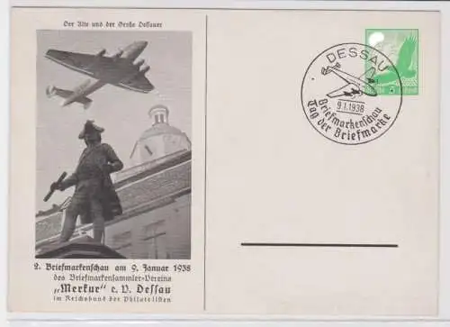 96054 Privatganzsache PP142/ C24 2. Briefmarkenschau Sammler-Verein Merkur Dessa