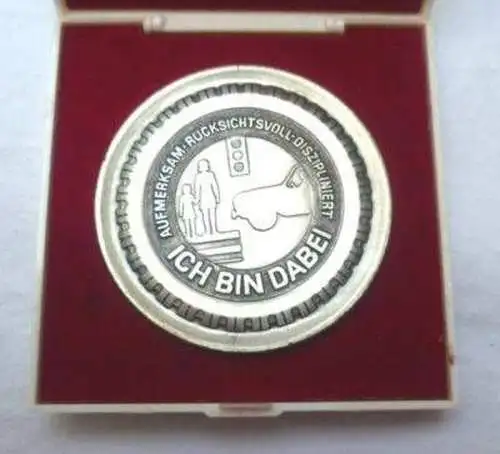 DDR Medaille für hervorr. Leistungen Verkehrssicherheit