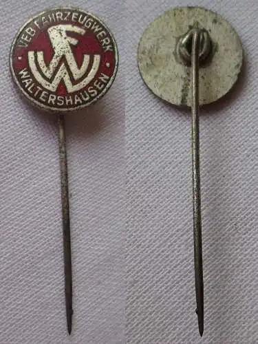 seltene DDR Anstecknadel VEB Fahrzeugwerk Waltershausen (115799)