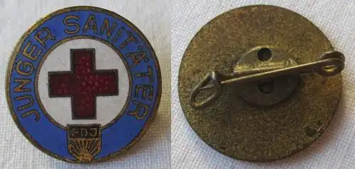 DDR Abzeichen "Junger Sanitäter" im Jugendrotkreuz FDJ (136510)