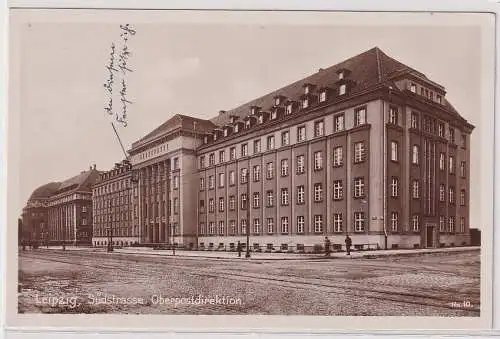 61786 Ak Leipzig, Südstraße. Oberpostdirektion um 1930