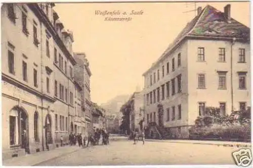 28767 Ak Weißenfels an der Saale Klosterstrasse um 1920