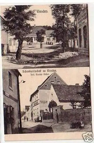 32935 Mehrbild Ak Schankwirtschaft zu Wenden 1911