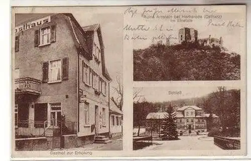 61142 Ak Harkerode Aschersleben Land Gasthaus zur Erholung 1930