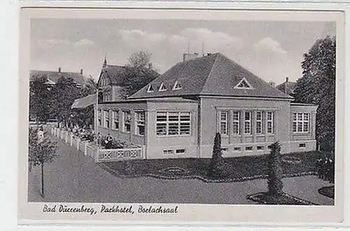 61497 Ak Bad Dürrenberg Parkhotel Barlachsaal um 1940