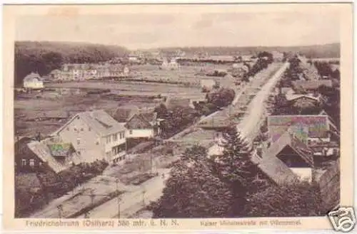 24752 Ak Friedrichsbrunn Kaiser Wilhelmstraße um 1920