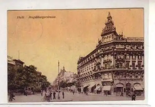 46851 Ak Halle Magdeburgerstrasse 1912