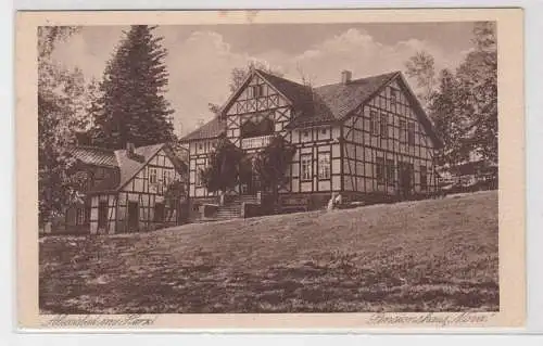 90854 Ak Alexisbad im Harz Pensionshaus 'Nova' um 1930