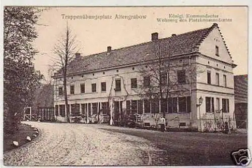 29751 Feldpost Ak Truppenübungsplatz Altengrabow 1917