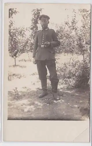 84800 Foto Ak Soldat der Feldfliegerabteilung 34 Mazedonien um 1915