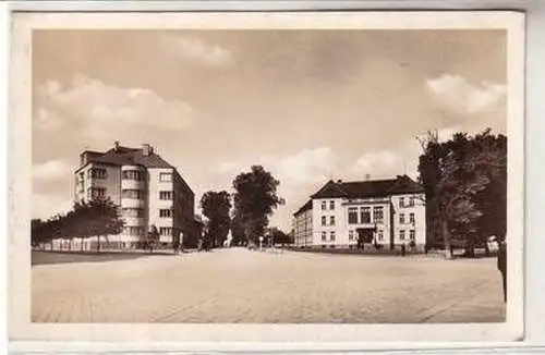 49288 Foto Ak Wischau Vy?kov Straßenansicht um 1930