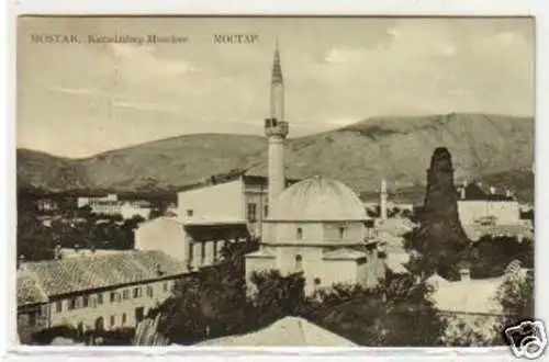 30786 Ak Mostar in Bosnien Karadziberg Moschee um 1910