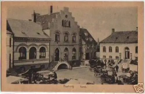 12578 Ak Fåborg/ Faaborg Dänemark Torvet um 1930