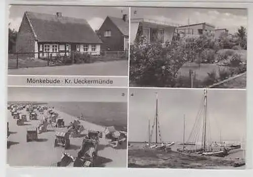 17718 Mehrbild Ak Mönkebude Kreis Ueckermünde 1986