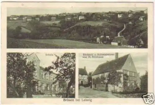 23015 Mehrbild-Ak Brösen bei Leisnig 1930