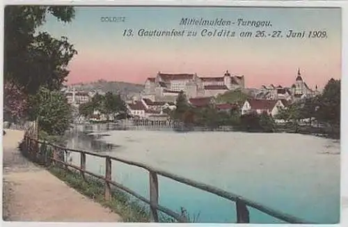 33827 Ak Colditz Mittelmulden-Turngau Gauturnfest 1909