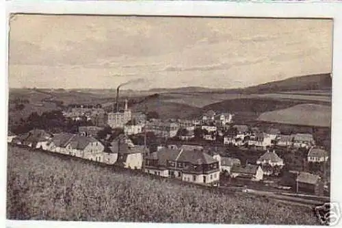 05232 Ak Gruß aus Wernersgrün Männels Brauerei um 1930