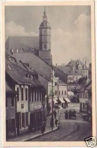 06332 Ak Penig Leipziger Straße um 1930