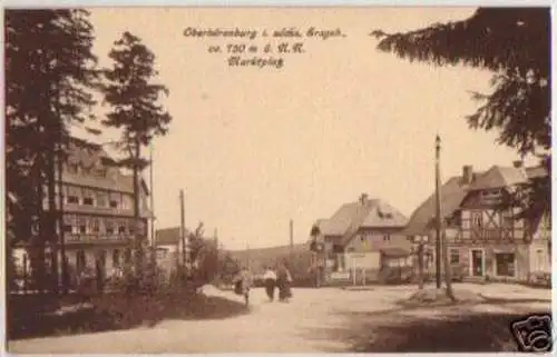 06386 Ak Oberbärenburg im sächsischem Erzgebirge um1930