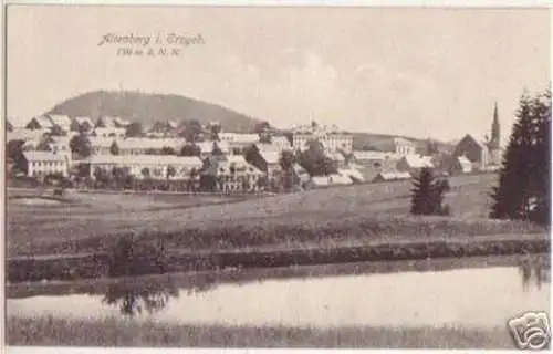 11342 Ak Altenberg im Erzgebirge Totalansicht um 1920