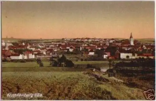 12509 Ak Frankenberg in Sachsen Totalansicht um 1920