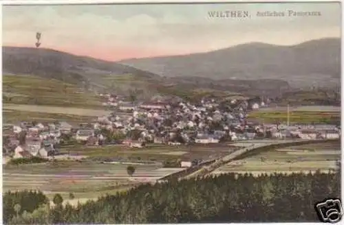 19629 Ak Wilthen östliches Panorama um 1910