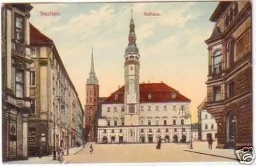 25968 AK Bautzen Rathaus 1913