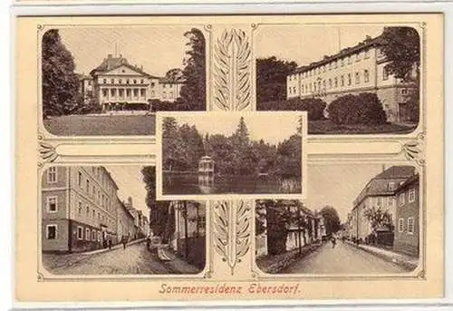 60771 Mehrbild Ak Sommerresidenz Ebersdorf um 1920