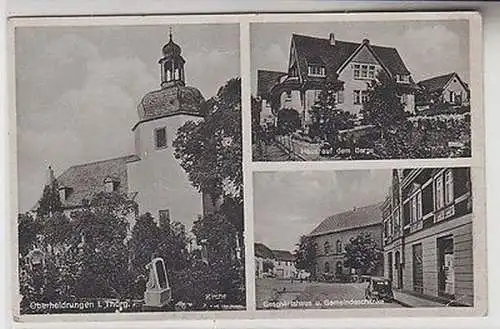 67766 Mehrbild Ak Oberheldrungen in Thüringen um 1950