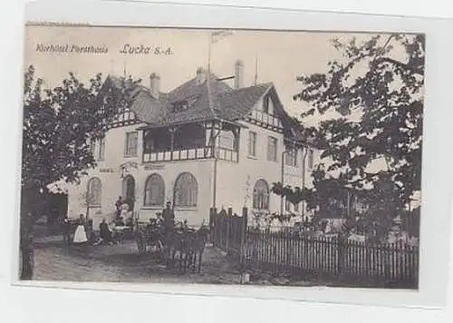 17624 Ak Lucka S.-A. Kurhotel Forsthaus 1906