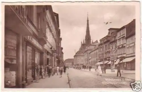 27435 Feldpost Ak Mühlhausen Hindenburgstraße 1939