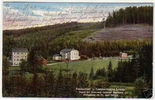 09483 Ak Restaurant und Sommerfrische Lössau 1908