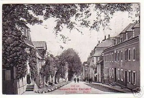 16340 Ak Gruß aus Ebersdorf Reuss Hauptstrasse 1910