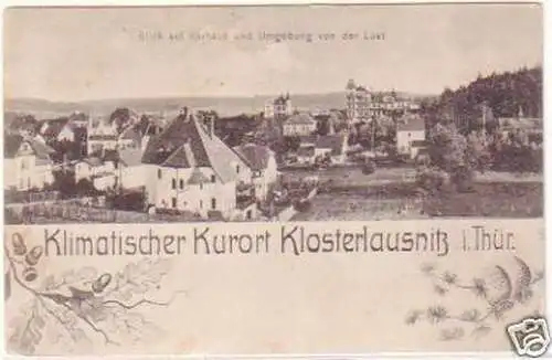 28281 Ak Kurort Klosterlausnitz in Thüringen 1922